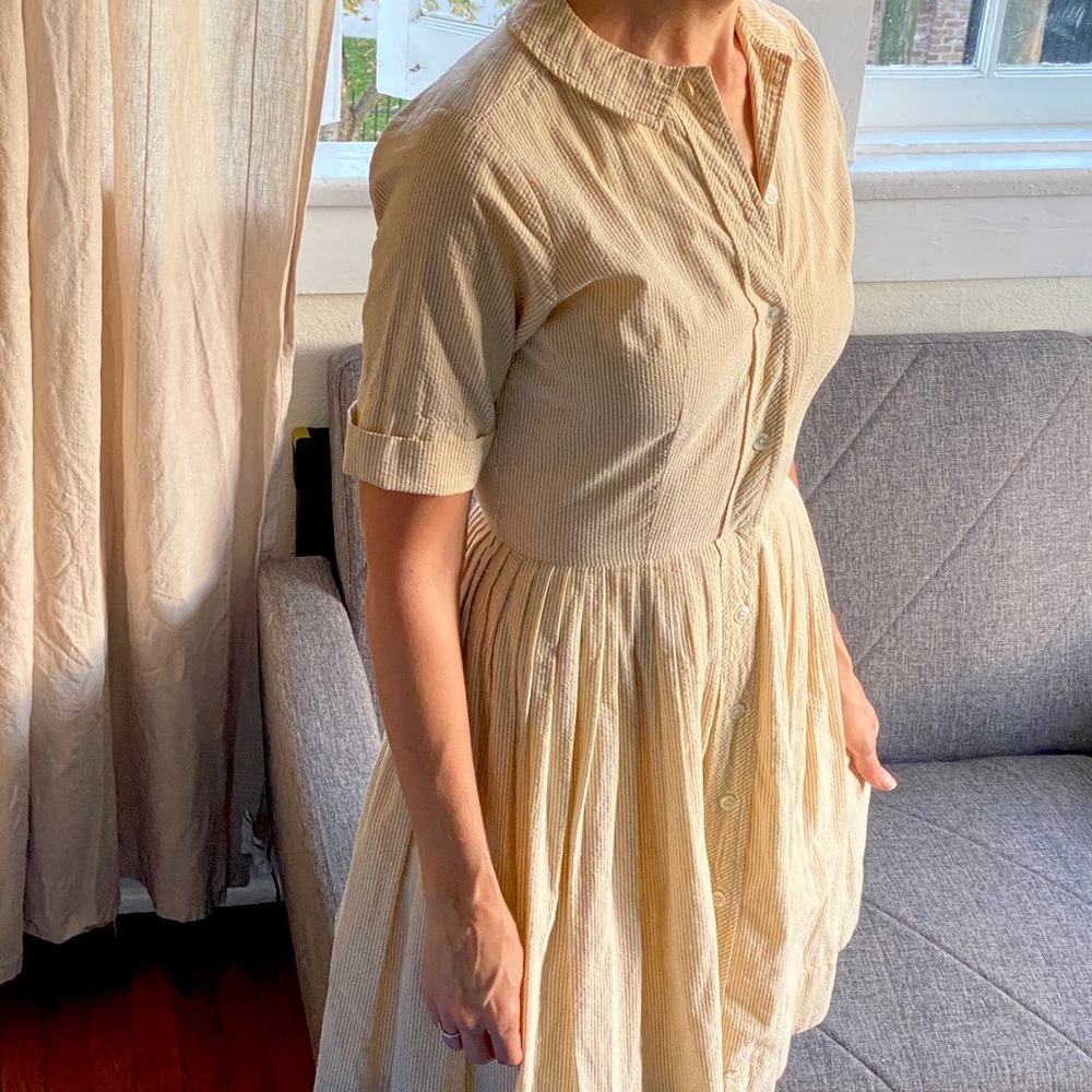 The Villager Vintage stripped dress